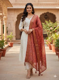 Kurti :- Roman Silk with
